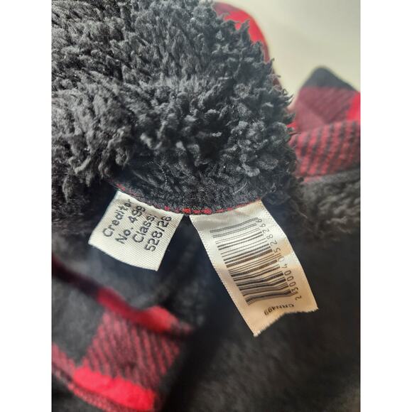 Lowes Premium Flannel Shirt XL Sherpa Jacket Lumberjack Shacket Cozy Work Hiking - Picture 10 of 11